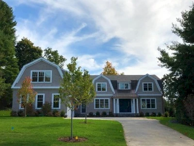 Image of Gambrel Shingle Style Home