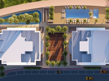 Image of Red Square Towers